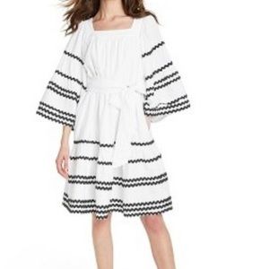 New Lisa Marie Fernandez target dress rickrack M